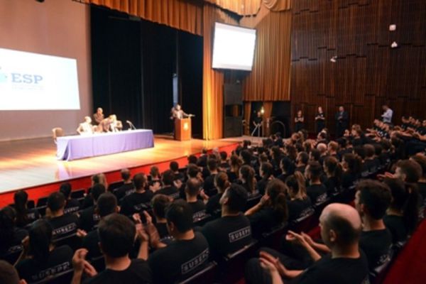 Aula inaugural do curso de formação de 121 agentes penitenciários e cinco agentes penitenciários administrativos