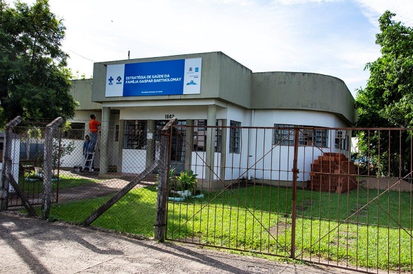 Esta semana os trabalhos estão sendo realizado na ESF Gaspar Bartholomay, no Bairro Bom Jesus