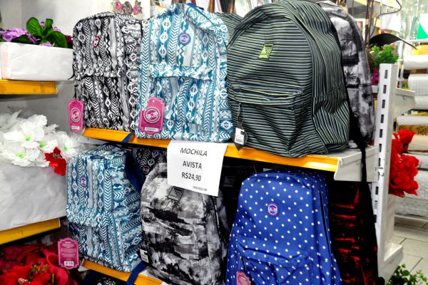 Mochilas a partir de R$ 24,90