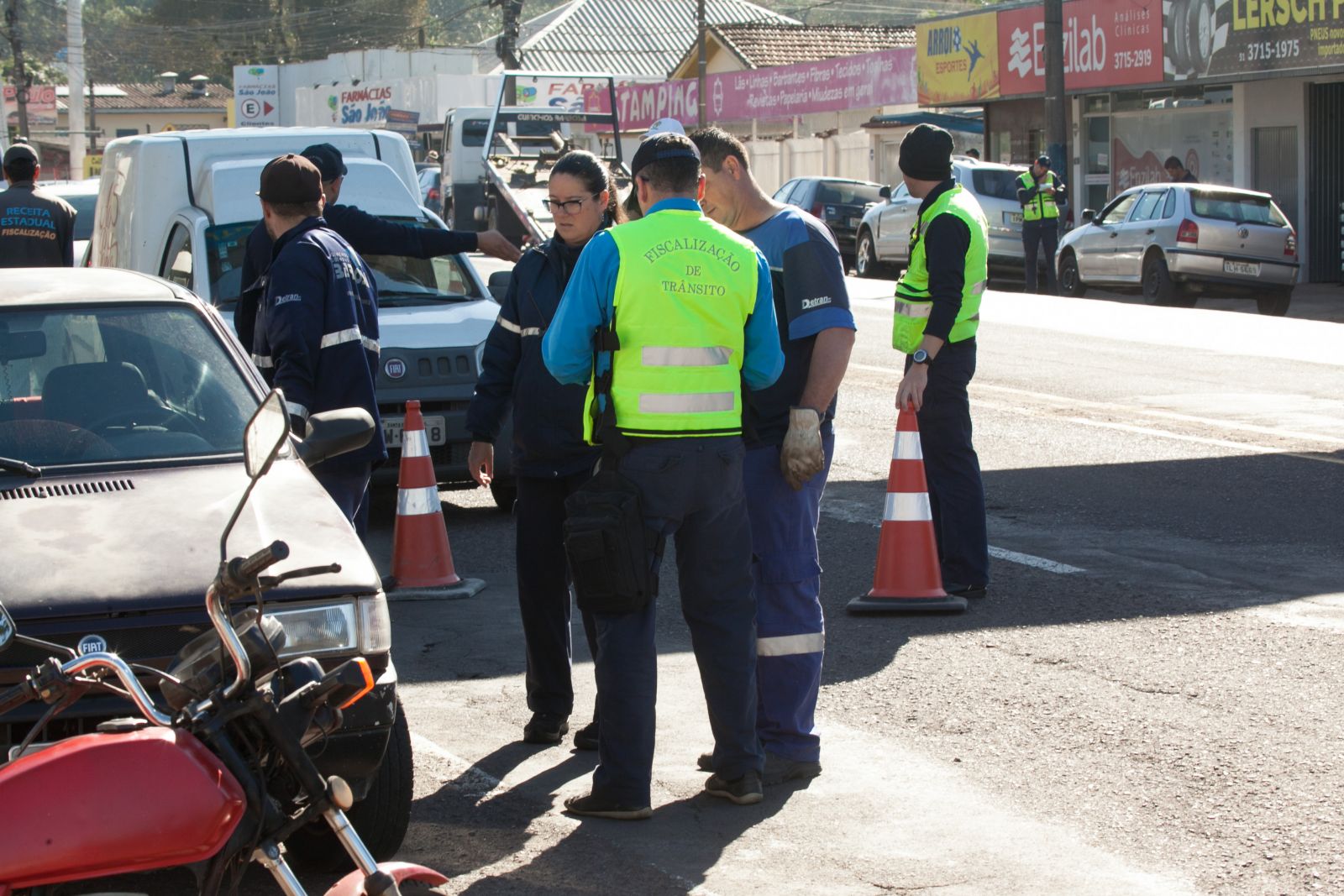 A primeira ação para combater a inadimplência ocorreu na última quarta-feira,17, no bairro Arroio Grande, em Santa Cruz do Sul
