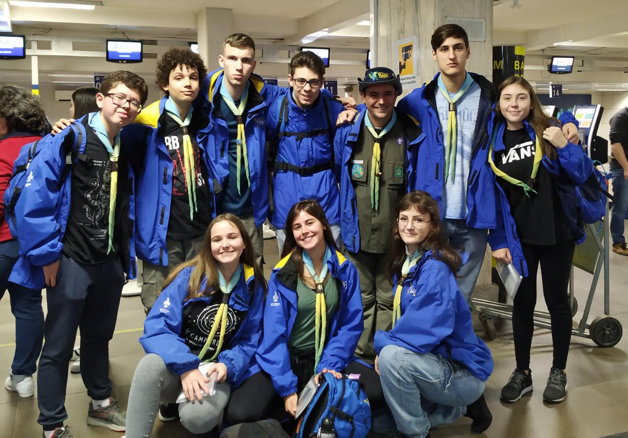 Além do Grupo Escoteiro Santa Cruz também embarcaram a Patrulha Cruzeiro do Sul, o Grupo Escoteiro Vera Cruz e o Grupo Escoteiro Aimoré de Sobradinho