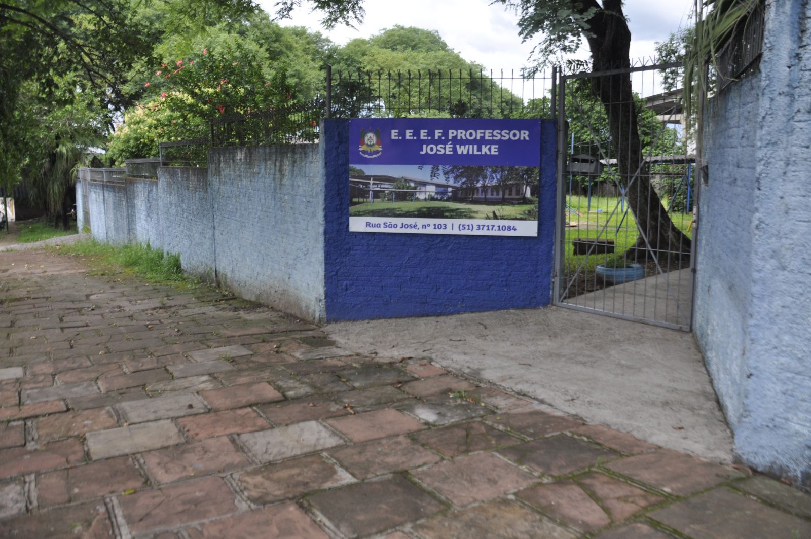 A escola Professor José Wilke retorna com as atividades aos alunos na próxima segunda-feira, 5 de agost