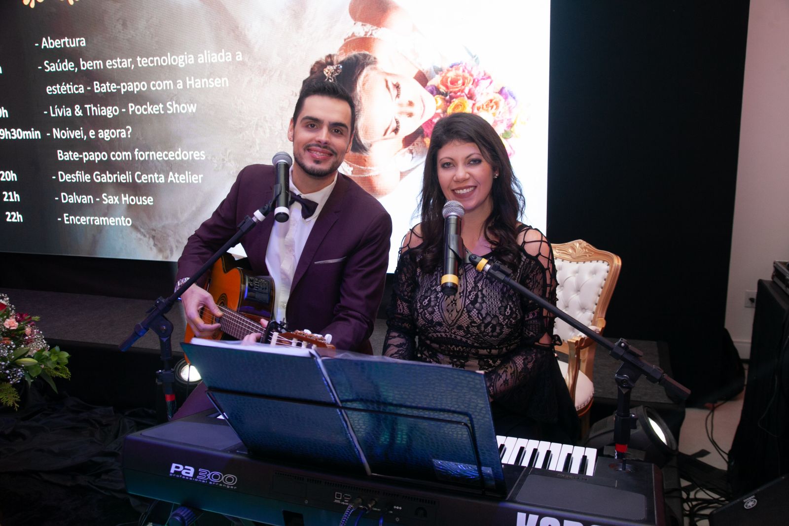 A dupla realiza h‡ mais de 10 anos um trabalho diferenciado no mercado de eventos da cidade de Santa Cruz do Sul e regi‹o