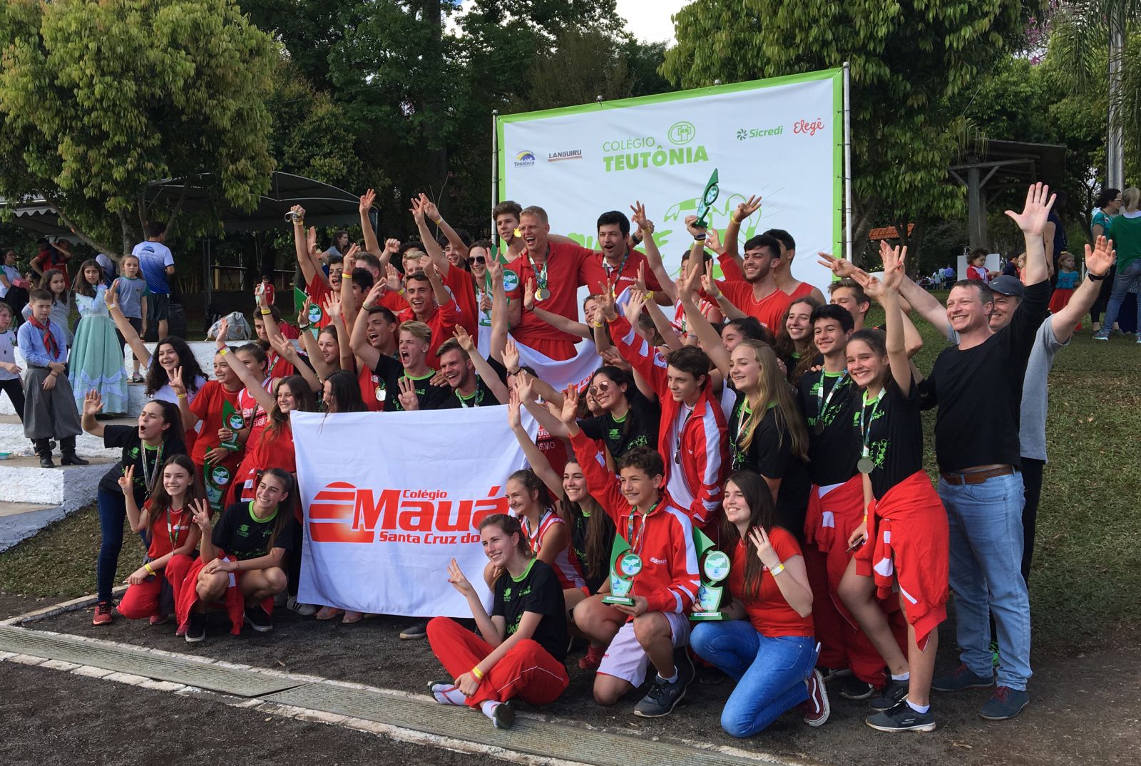 O ColŽgio Mau‡ conquistou o tricampeonato da competi‹o em 2018