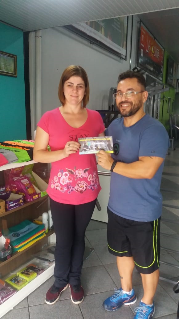 Os serviços na Academia Alternativa foram sorteados à Cristina Andréa de Oliveira