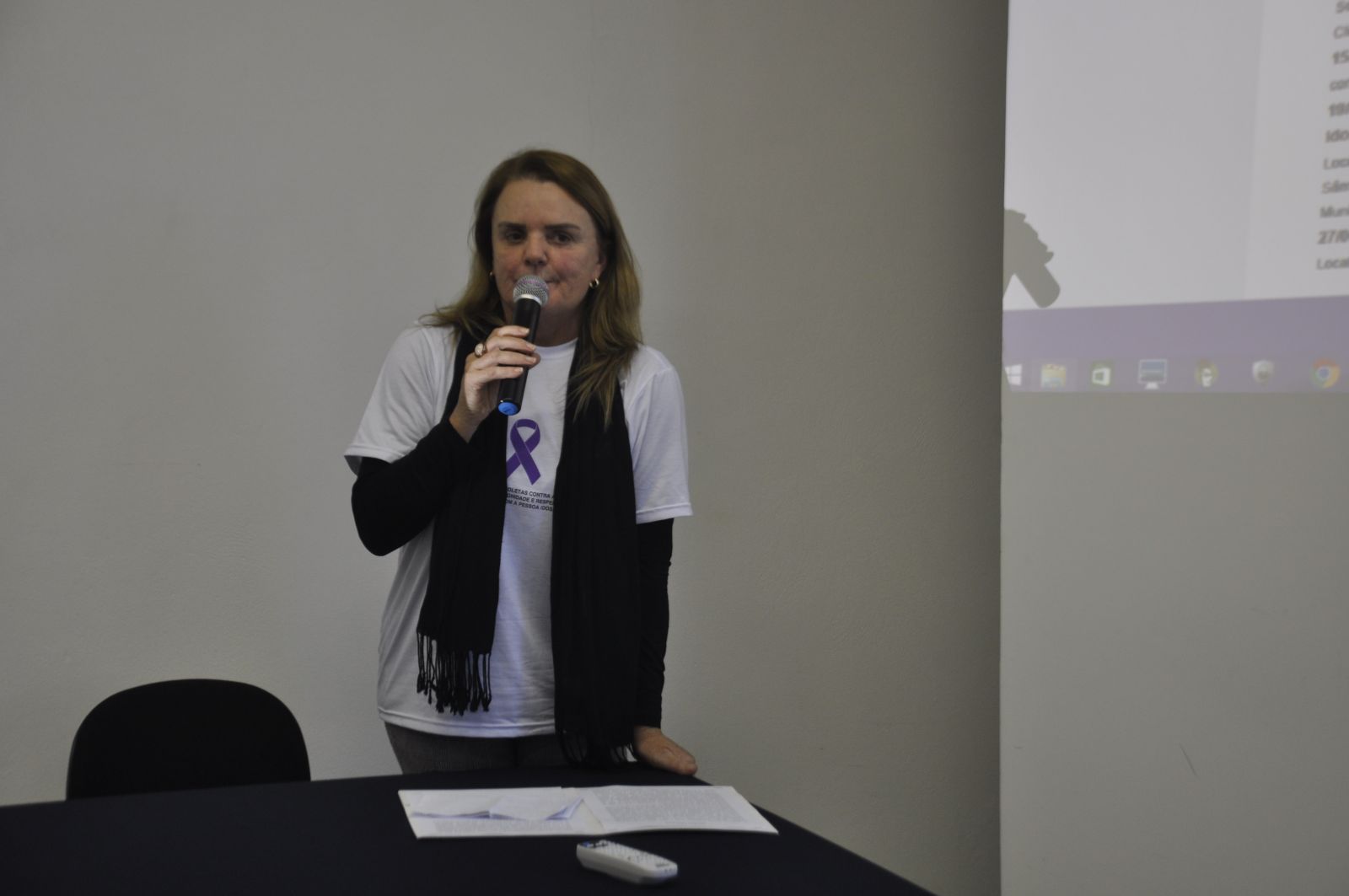 Secretária Guiomar Machado: 'não podemos mais admitir isso'
