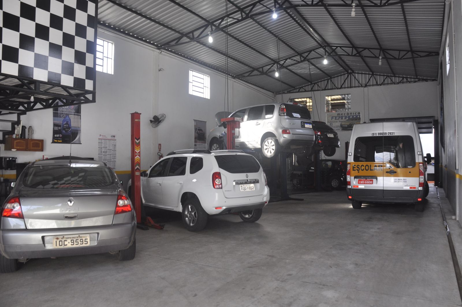 Empresa prioriza o uso de peças originais