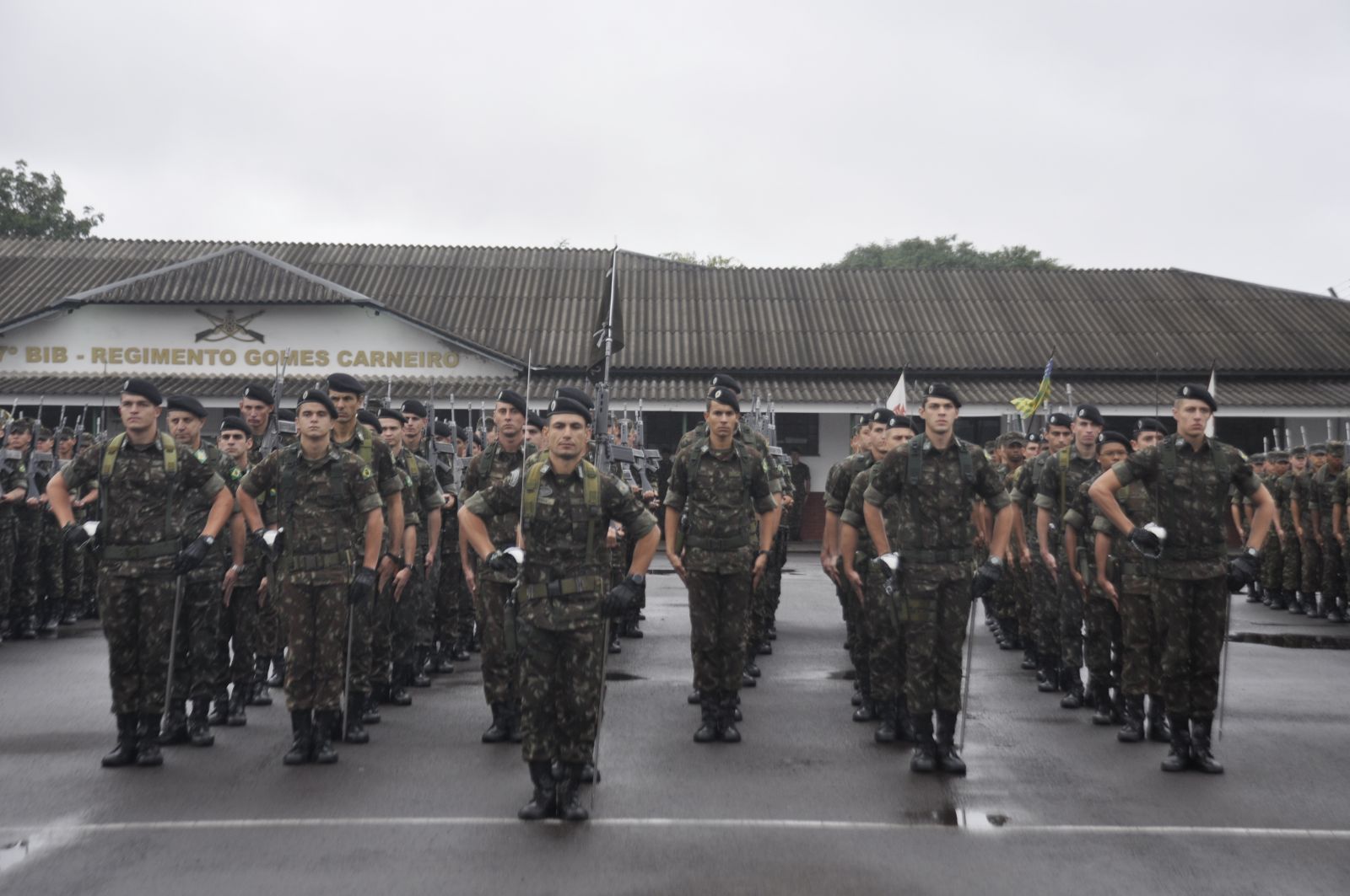 7º BIB - Regimento Gomes Carneiro, começou suas atividades em 1631, na Bahia