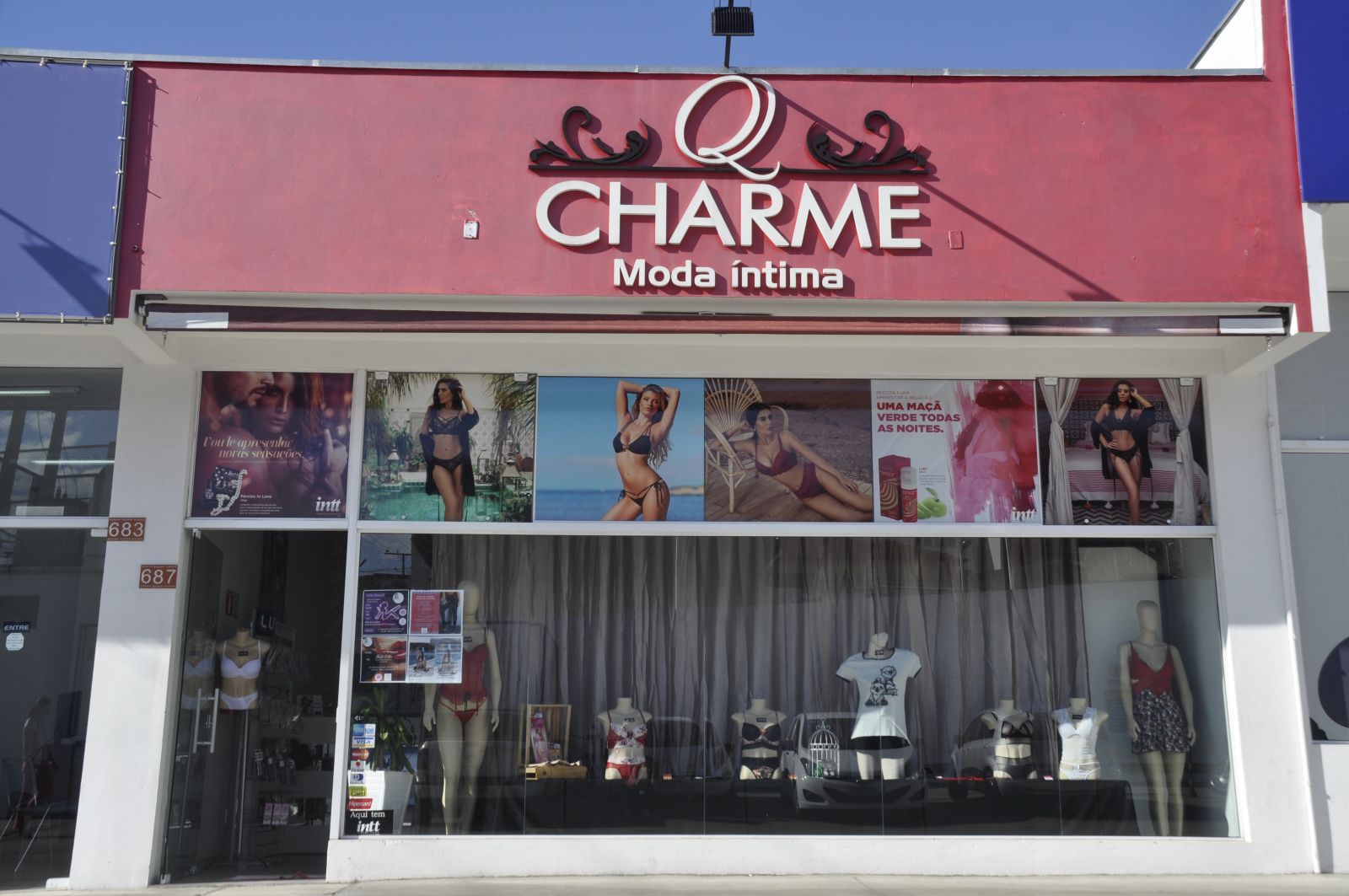 Uma das lojas fica no estacionamento do Miller do Arroio Grande