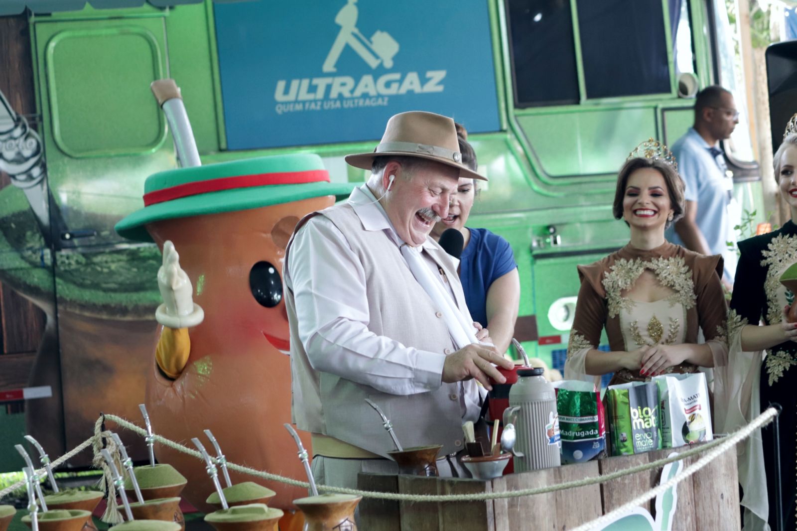 Escola de Chimarrão foi sucesso da Fenachim