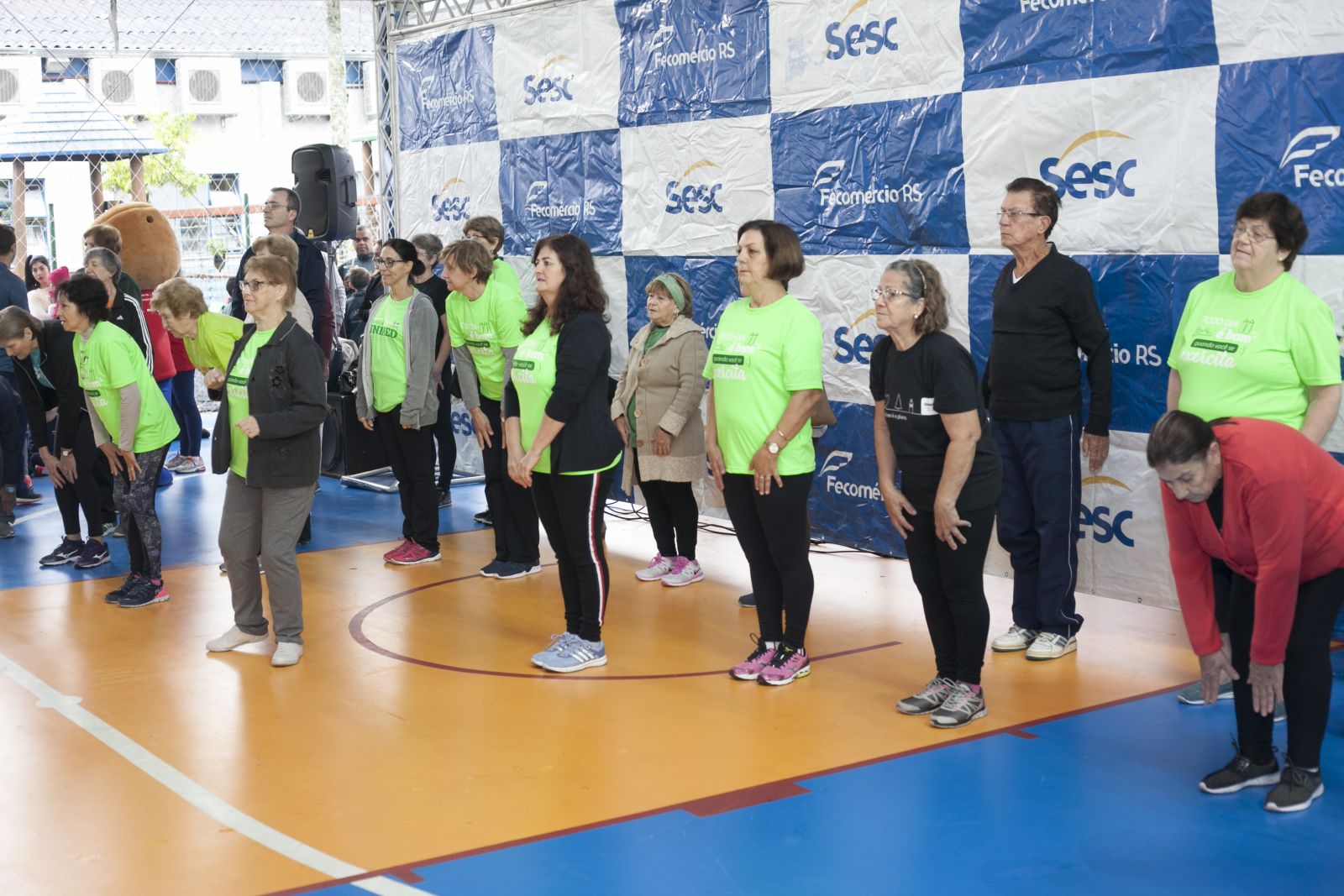 A abertura oficial do Dia do Desafio ocorreu no Sesc