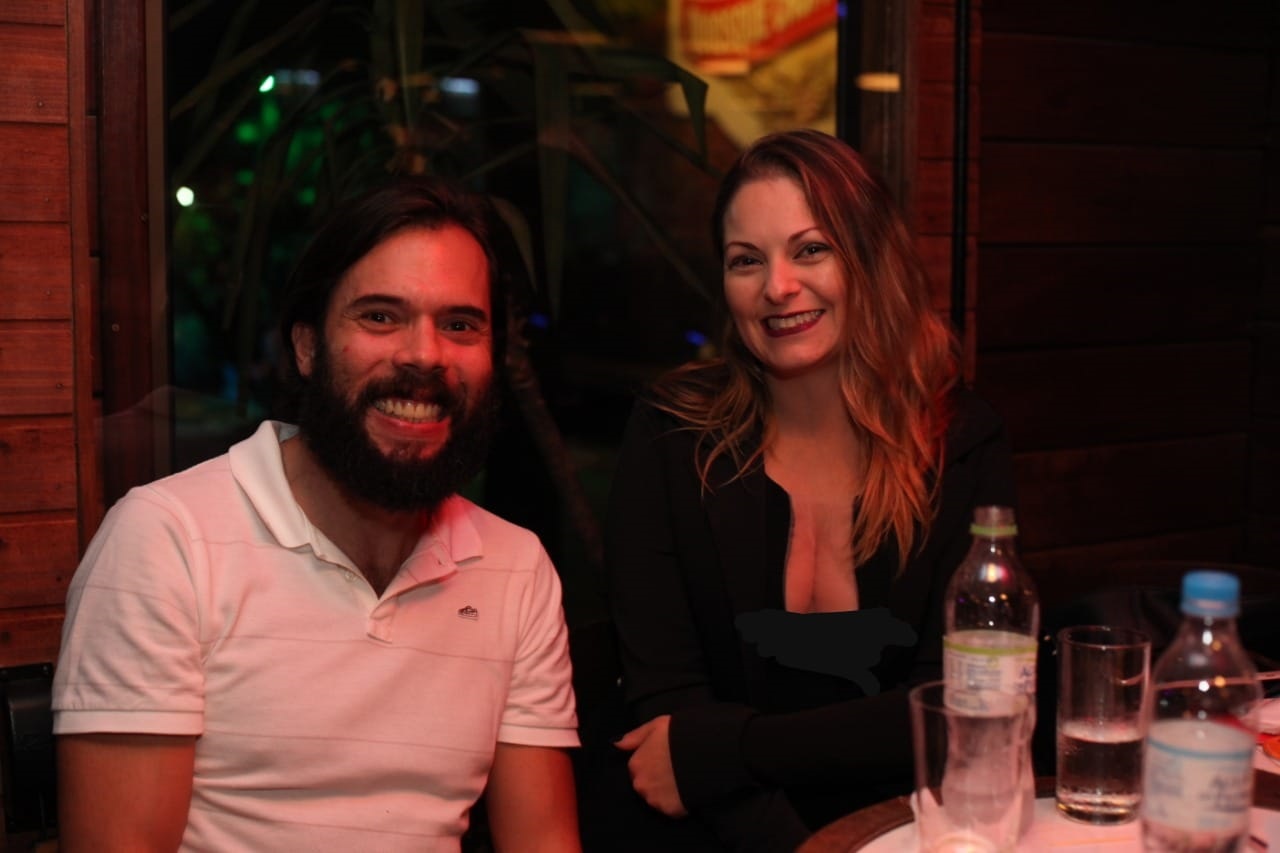 Pablo Pacheco e Mabel Henn