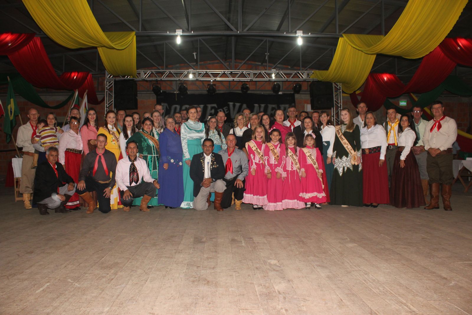 Nova patronagem e seus pares que irão comandar o CTG até 2021