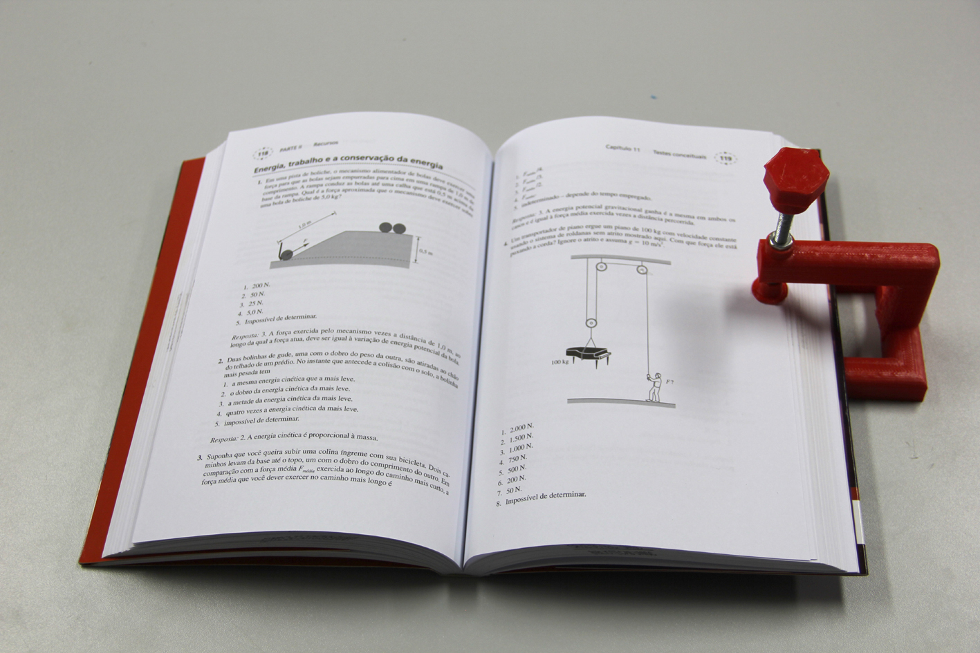 Suporte desenvolvido pelo curso de Engenharia de Produção
