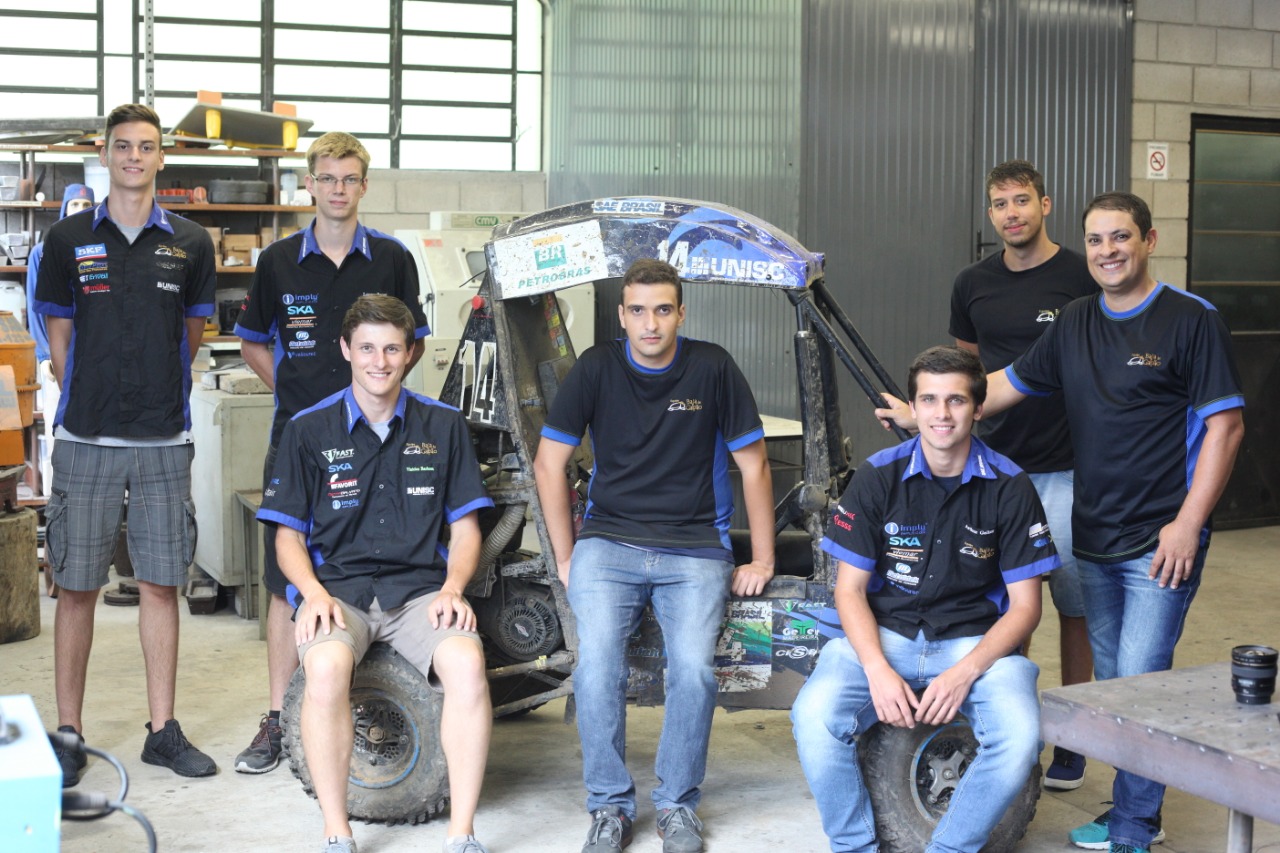 A equipe Baja de Galpão participou da competição realizada em São Paulo de 20 a 24 de fevereiro