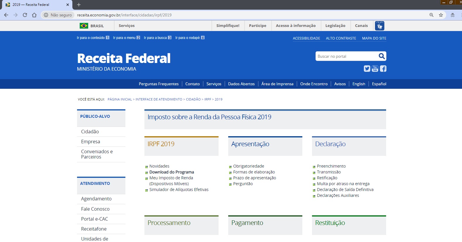 Prazo encerra em 30 de abril
