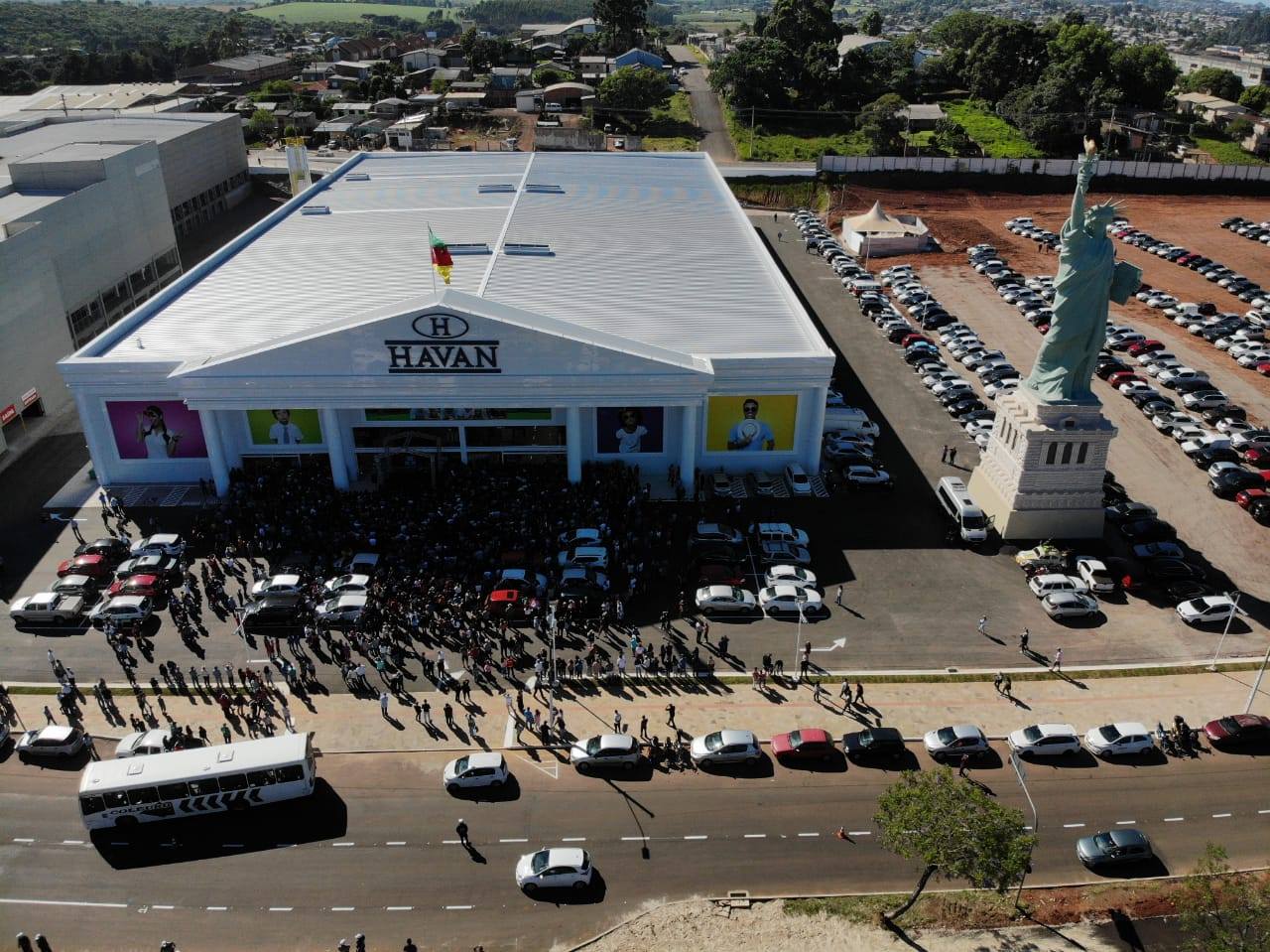 Loja da Havan será nos moldes de todas as outras já construídas e está a um passo de vir para Santa Cruz