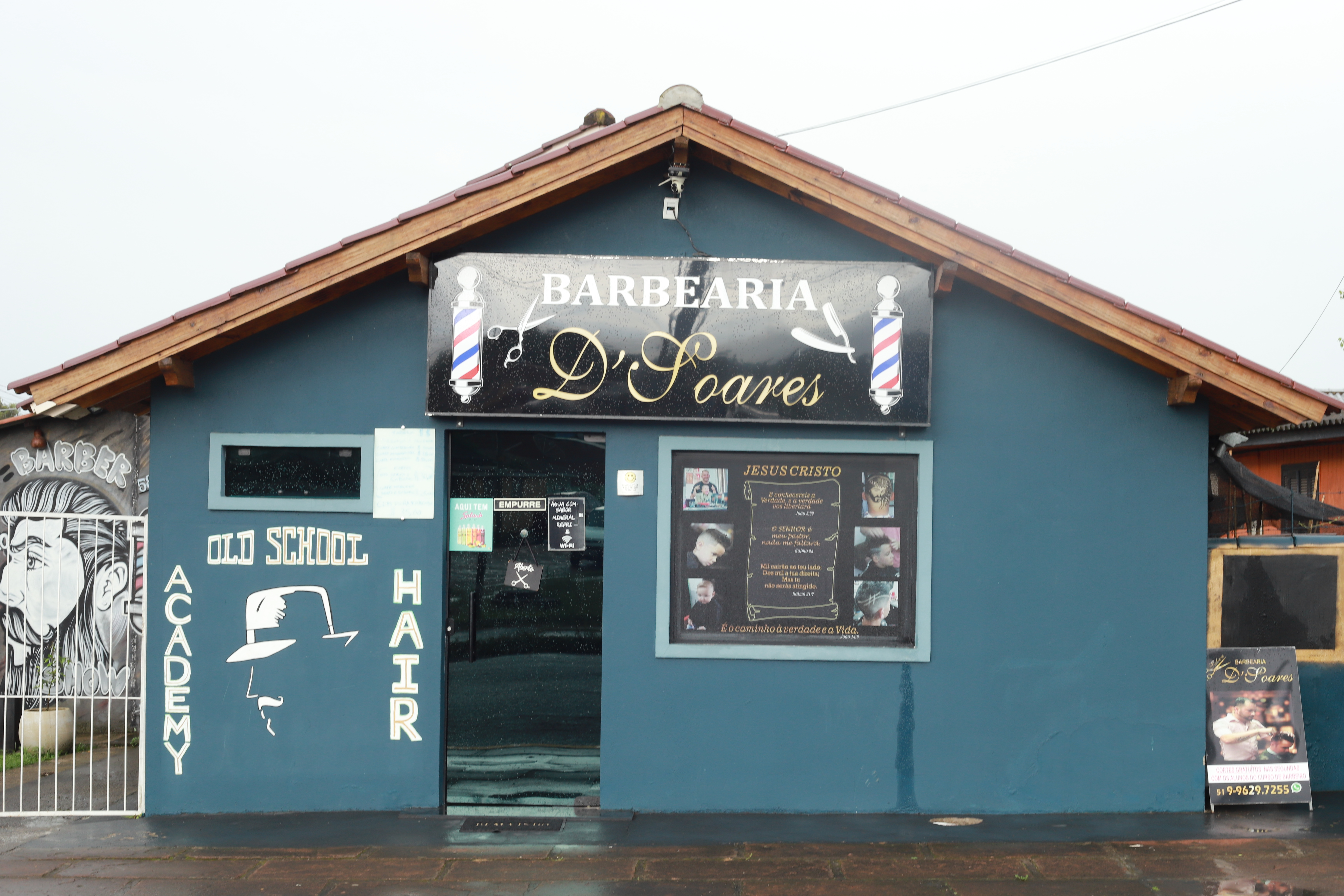 A Barbearia e Saloon D