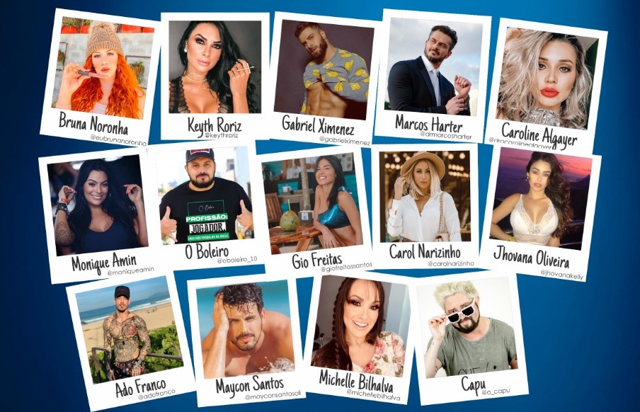 Os digitais influencers vão participar de provas esportivas e culturais, além de ações sociais Foto: Digitais 