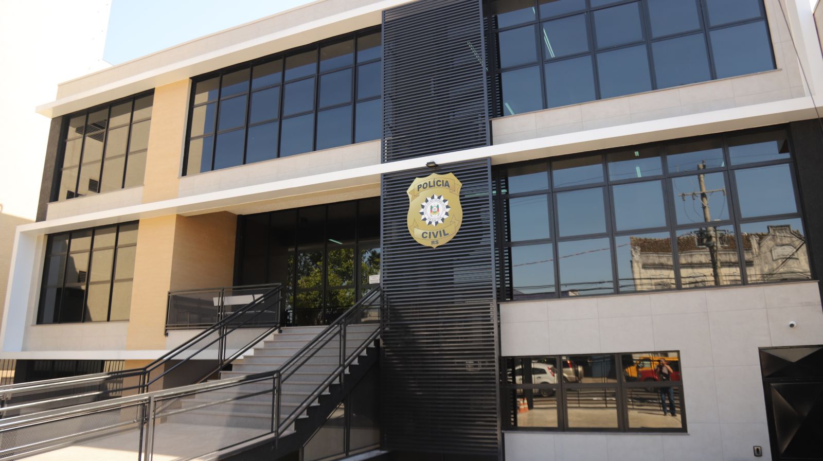 Nova fachada do prédio da DPPA foi totalmente reformulada