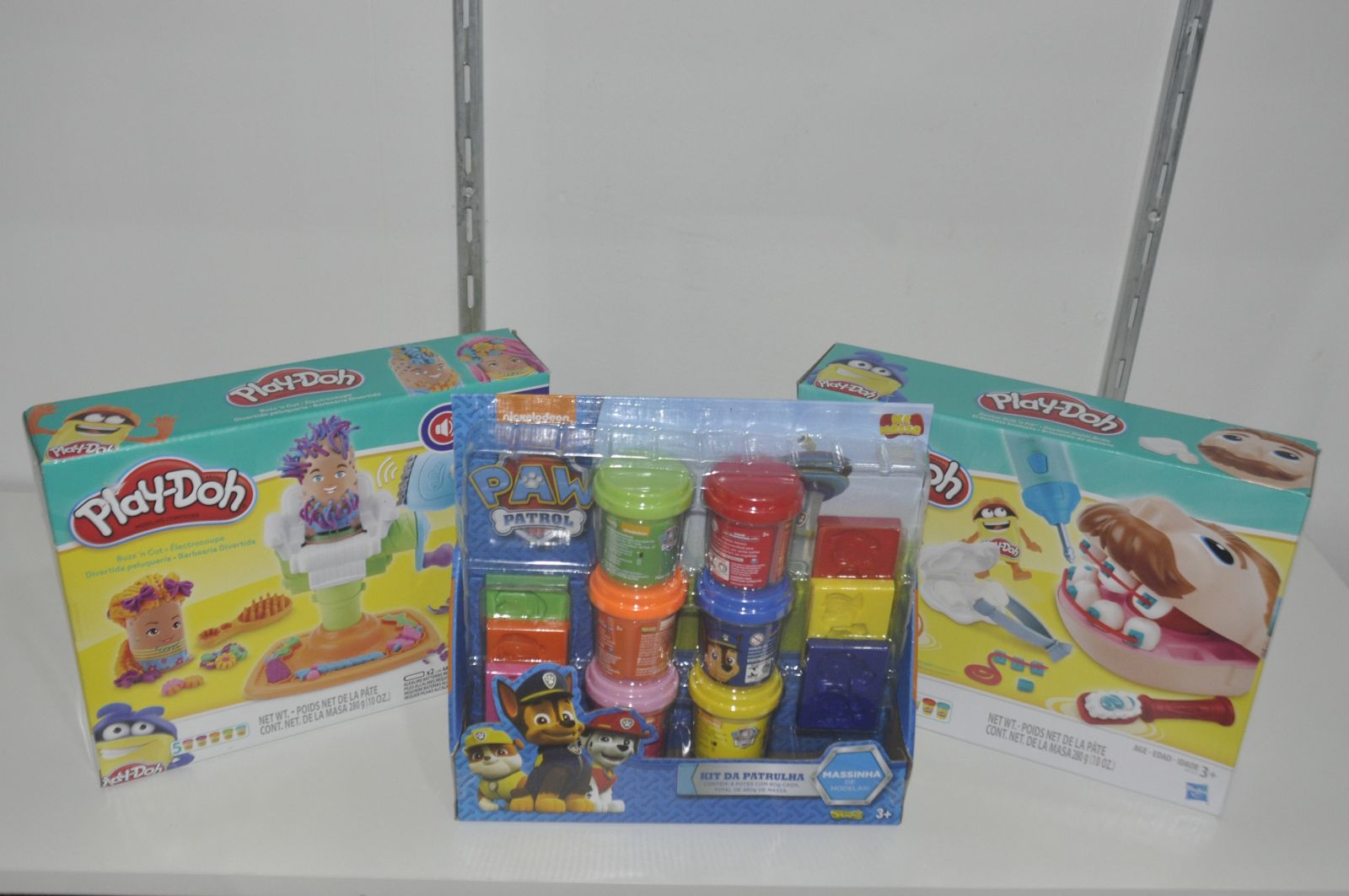 Brincadeiras com massinhas tambŽm est‹o em alta