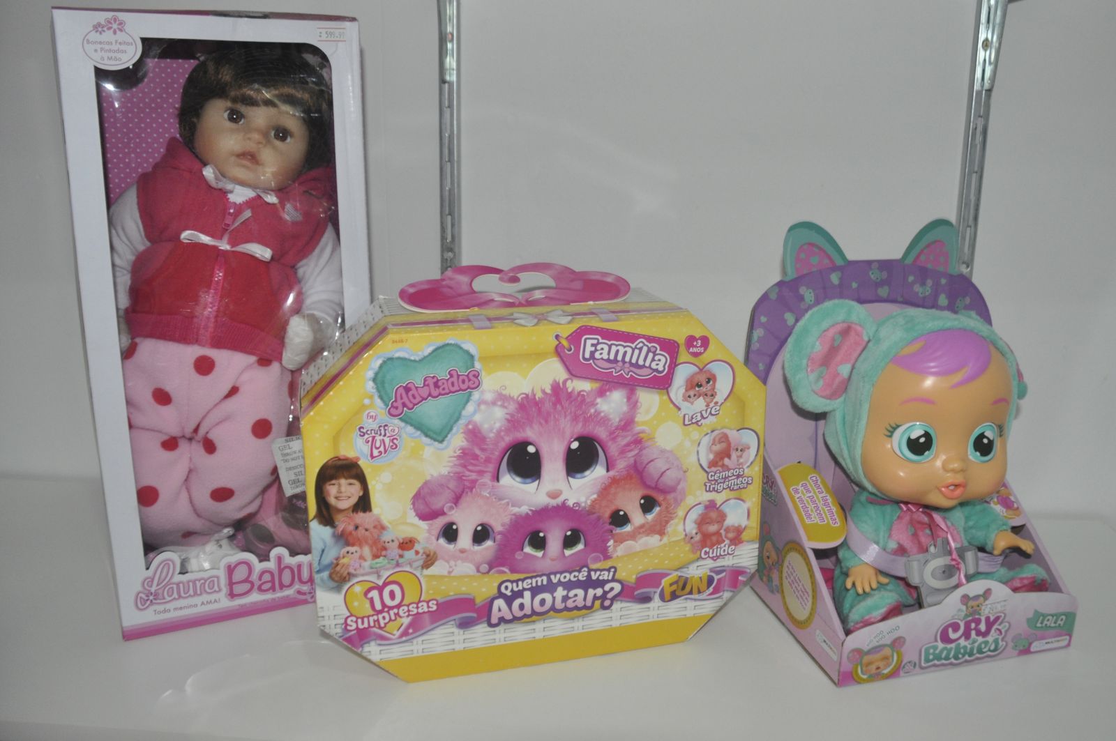 Bonecas de todos os tipos podem ser encontradas na M&A