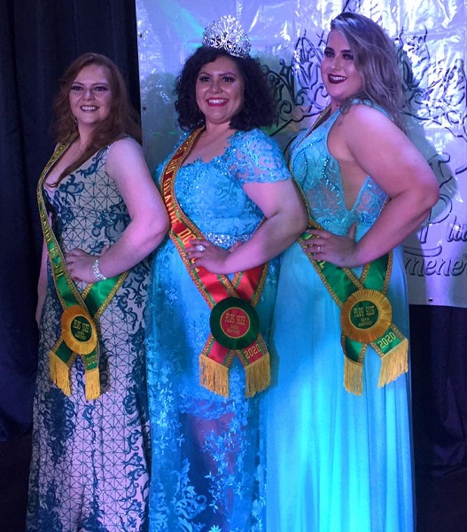 Princesa Marina Fontana, Miss Samanta Heinen e a vice Miss, Amanda Weber