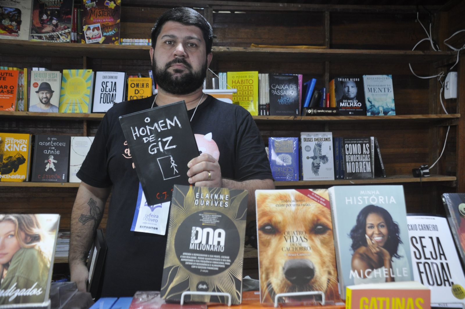 Alessandro Fernandes, de Santa Maria, diz que apesar de poucos dias a organização da Feira está de parabéns