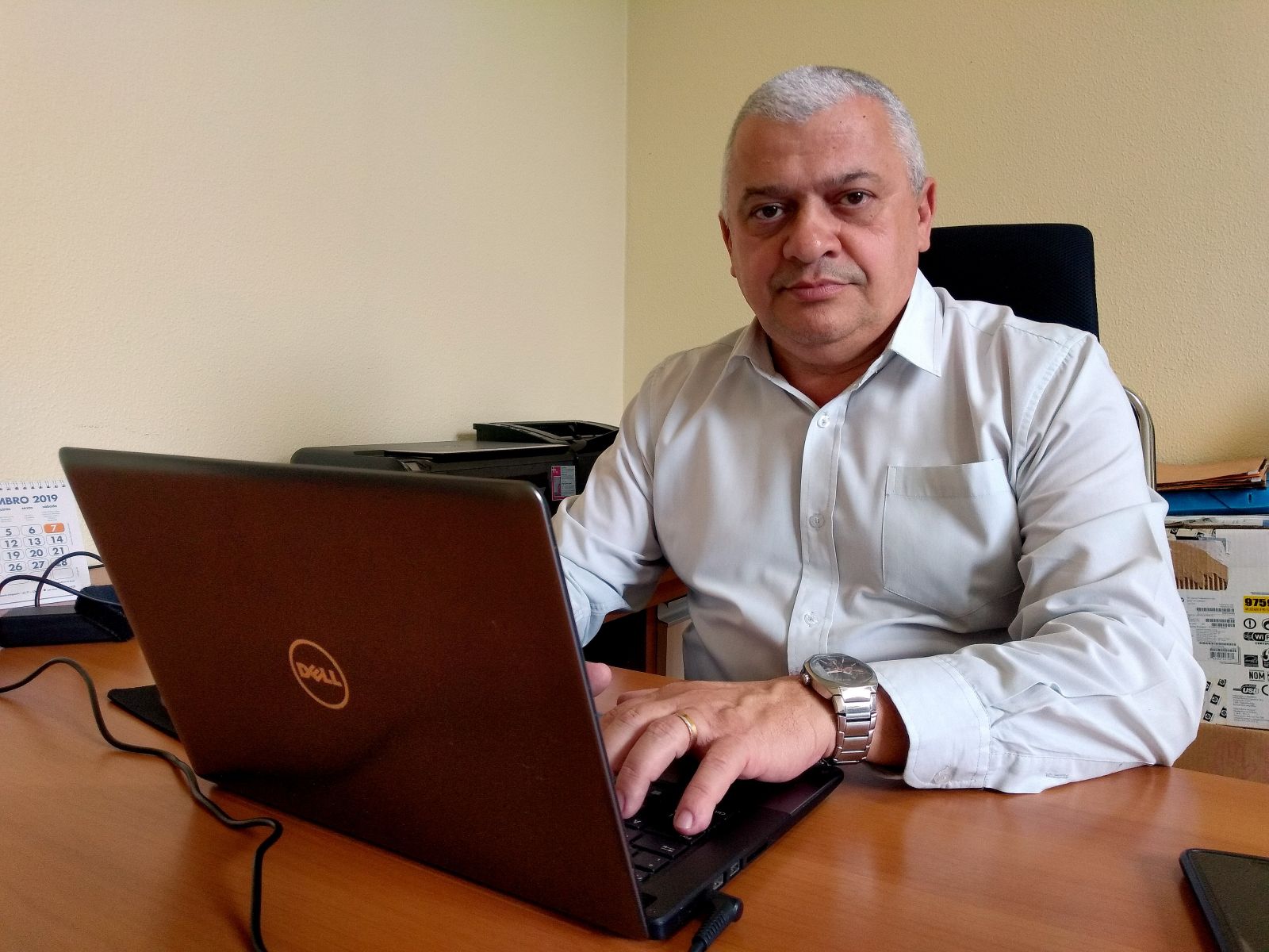 Gualter Baptista Júnior, presidente da Fentifumo