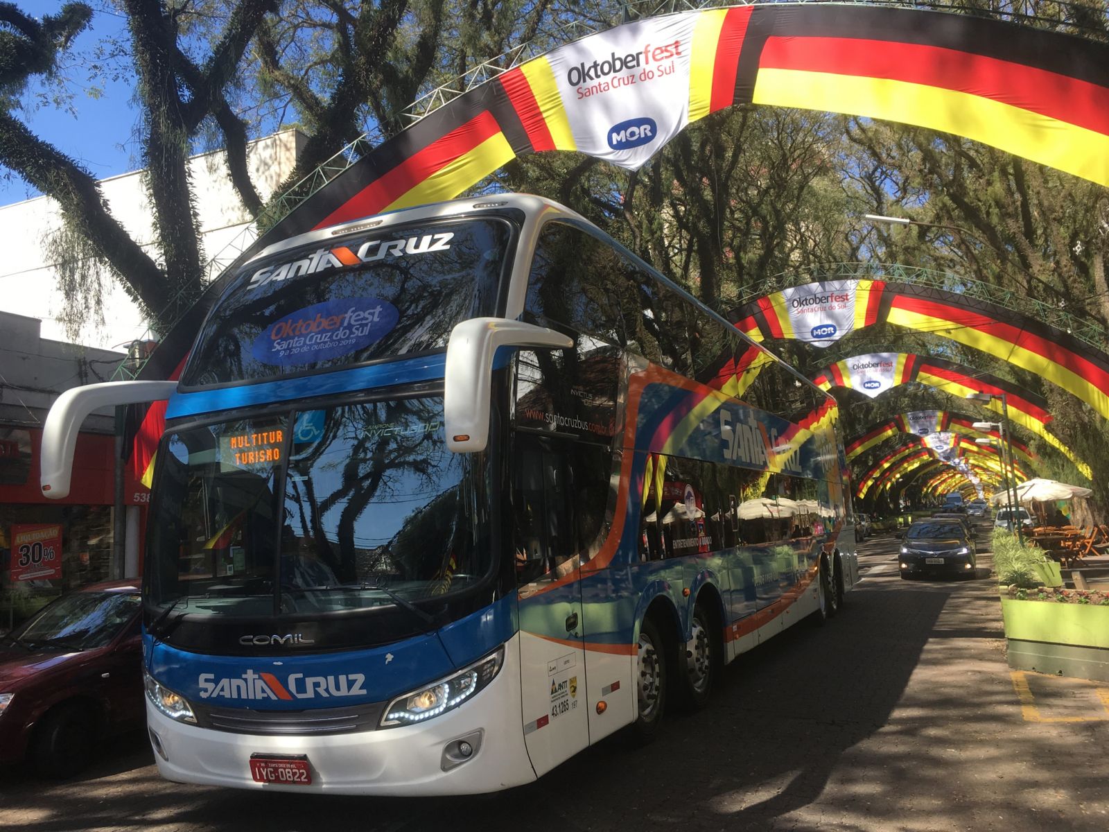 Ônibus vão trazer visitantes do OktoberTag