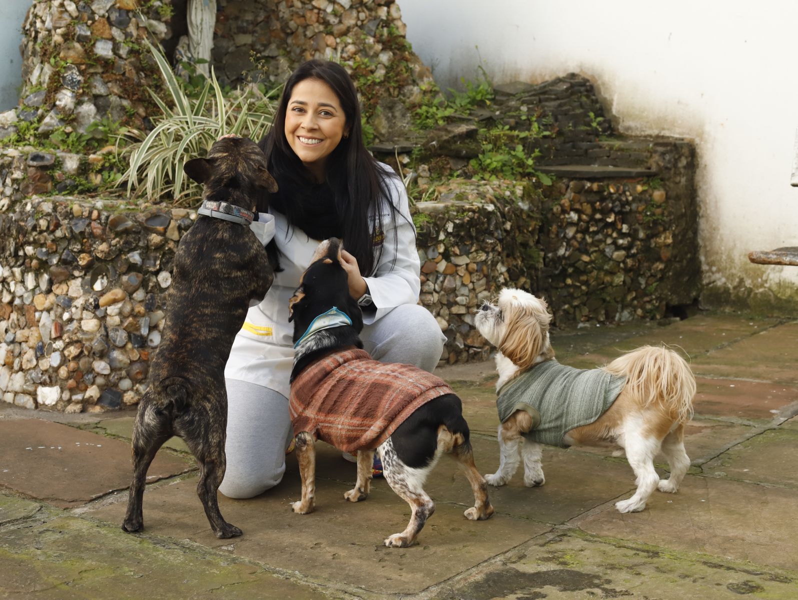 A mŽdica veterin‡ria, Manuela Oliveira Hammes, ama o que faz