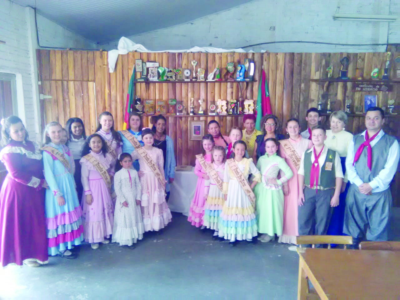 O momento mais emocionante foi a inauguração do memorial do patrão Venildo da Silva
