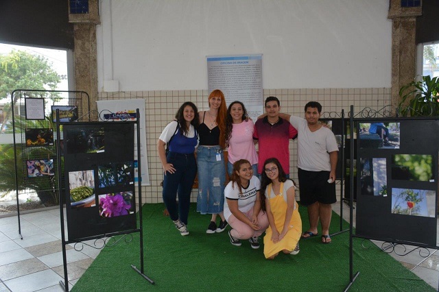 A exposião conta com 30 fotografias produzidas durante o ano de 2019