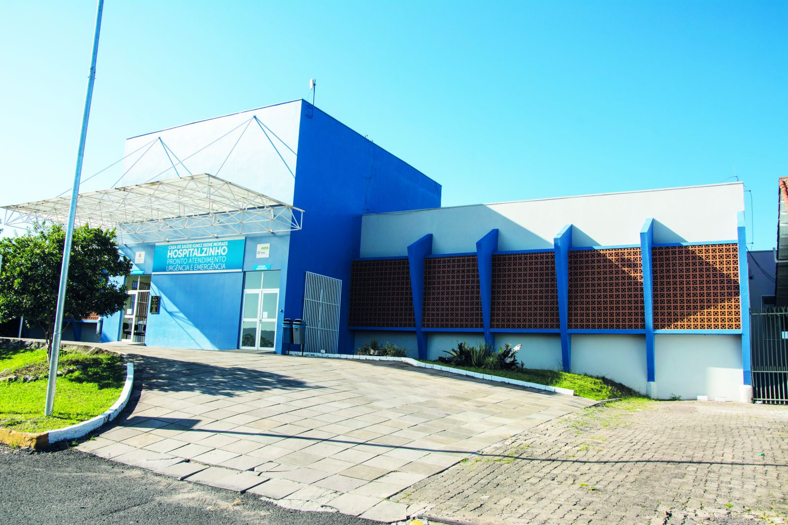 Wellington Gabriel Pinto de Castro foi encaminhado por populares com vida ao Hospitalzinho (foto), mas não resistiu aos ferimentos