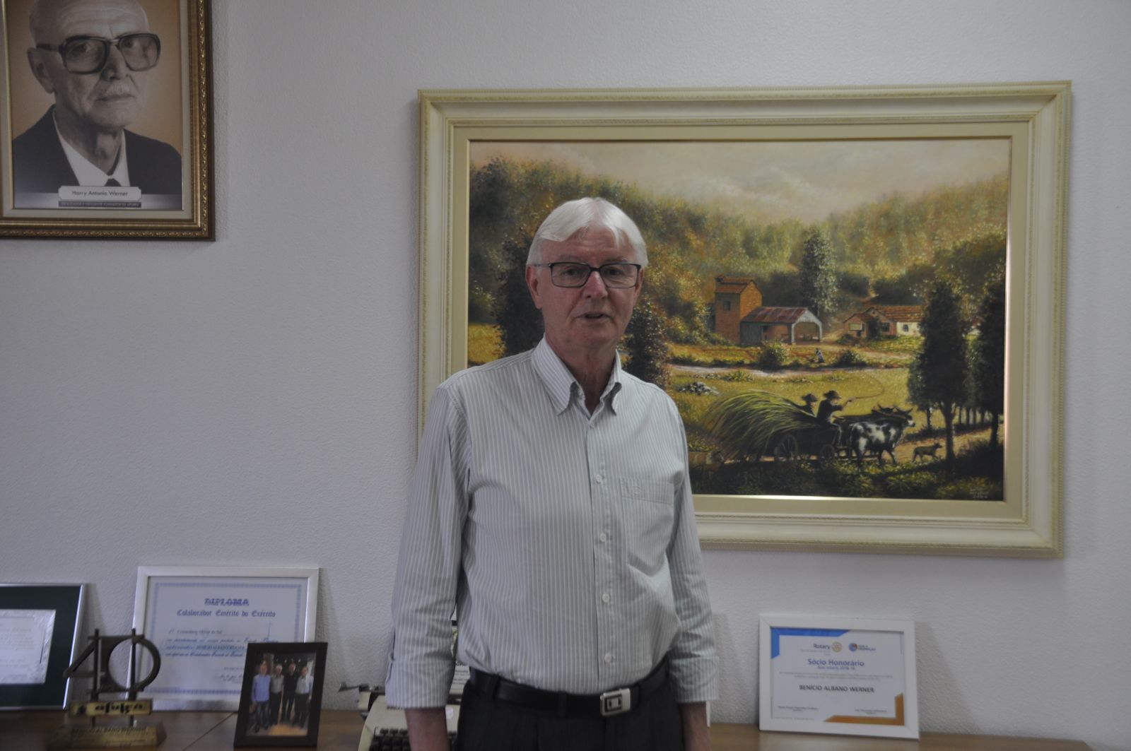 Benício tem dirigido a entidade tentando encontrar formas de manter o jovem no campo