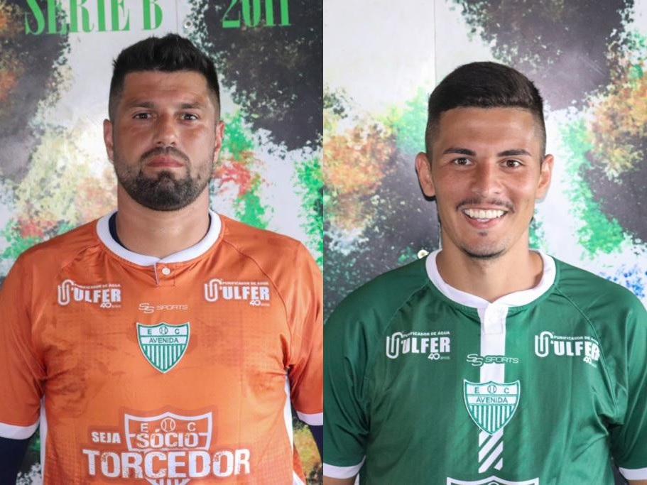 Vandré (esq) e Dionas (dir) já estão treinando e poderão fazer a sua estreia neste sábado contra o Igrejinha. Amistoso tem início às 11h no Estádio dos Eucaliptos