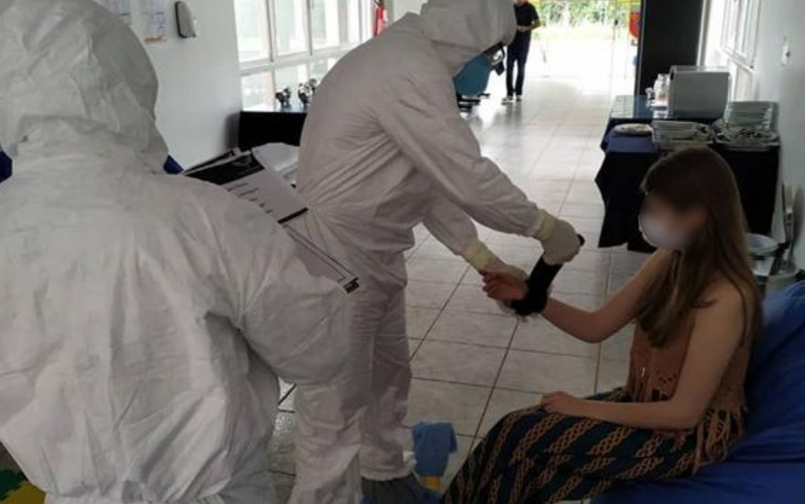 Repatriados seguem fazendo exames na Base Aérea de Anápolis. Até o momento ninguém apresentou sintomas da doença