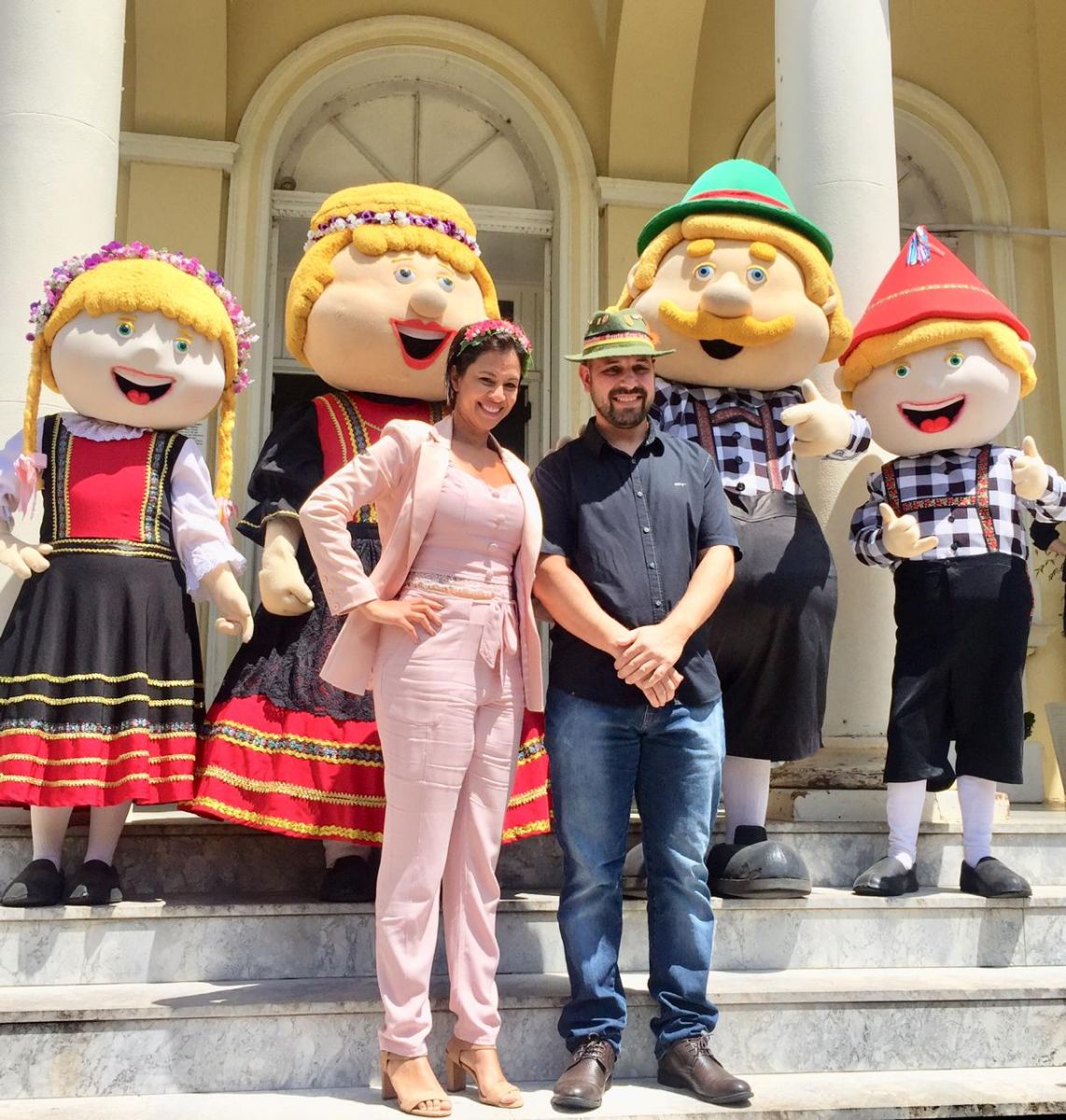 Márcio Farias Martins é o novo presidente, juntamente com a vice-presidente Roberta Pereira