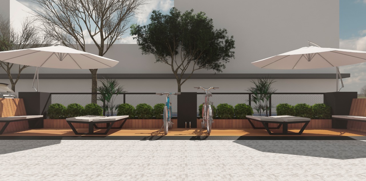 O espaço será instalado em frente à galeria Centro Comercial Mapen