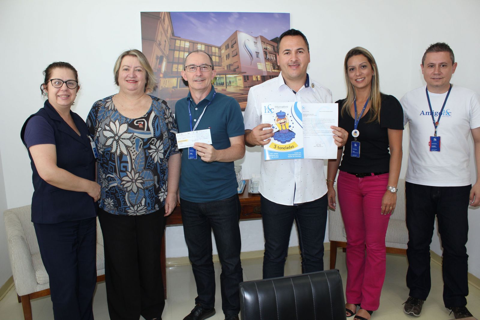 Valor foi entregue na última terça-feira 