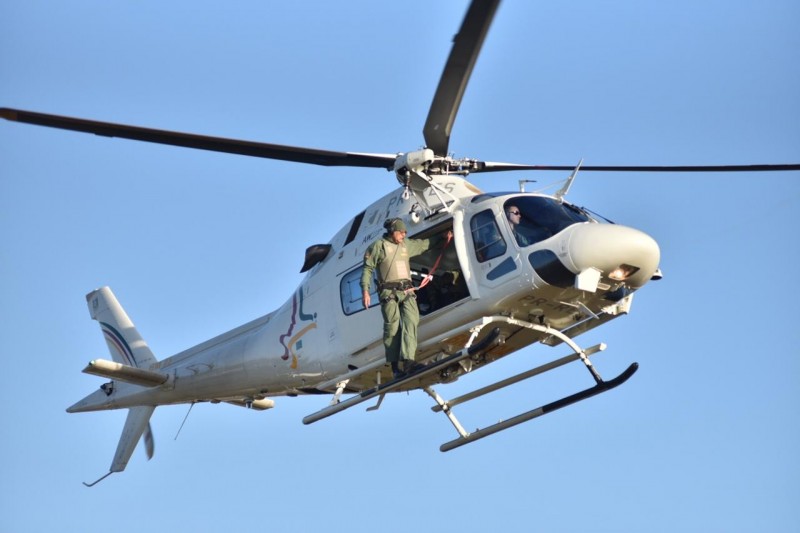 Helicópteros foram usados para transferir lideres de facções até a Base Aérea de Canoas onde ocorreu embarque dos detidos em avião da Polícia Federal