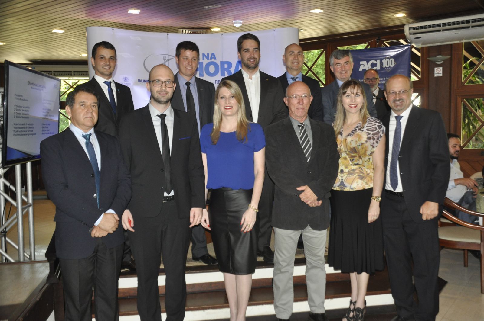 Nova diretoria da ACI também foi simbolicamente empossada durante o evento