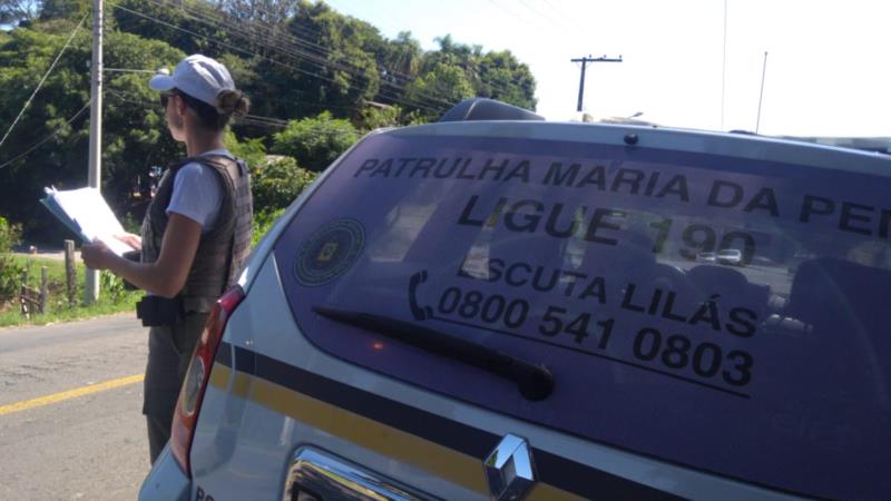 Patrulha Maria da Penha estará intensificando as ações no atendimento aos casos de violência doméstica e familiar