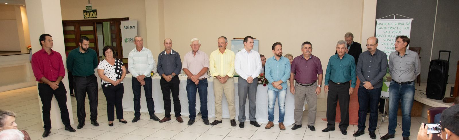 Nova diretoria que comanda a entidade 