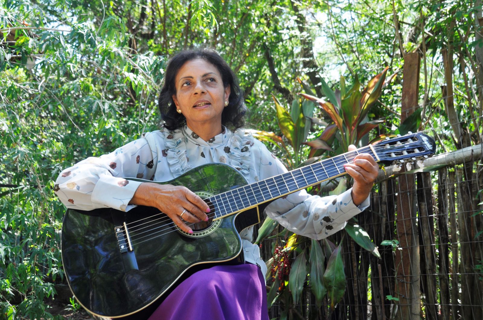 'A música é como um bálsamo que me passa energia e me faz sonhar'