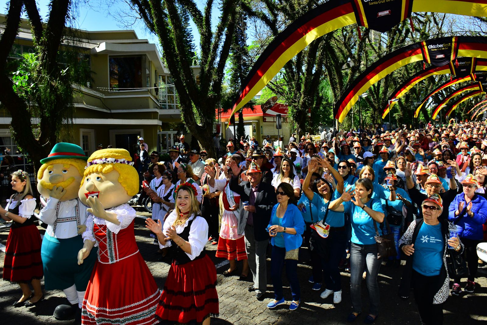 Maturidade enche o parque de alegria