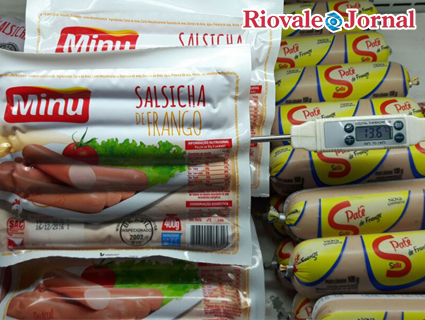 Produtos acondicionados foram recolhidos