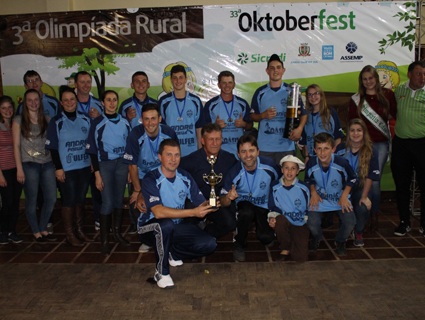 Aliança foi campeão geral da Olimpíada Rural 