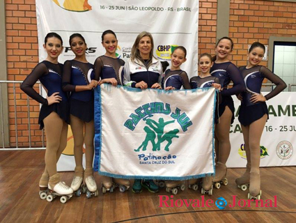 Equipe Pattins Sul que participou do Promocional - atletas de Santa Cruz do Sul