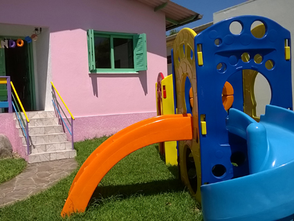 A Pinguinho Ž repleta de espaos para as crianas brincarem